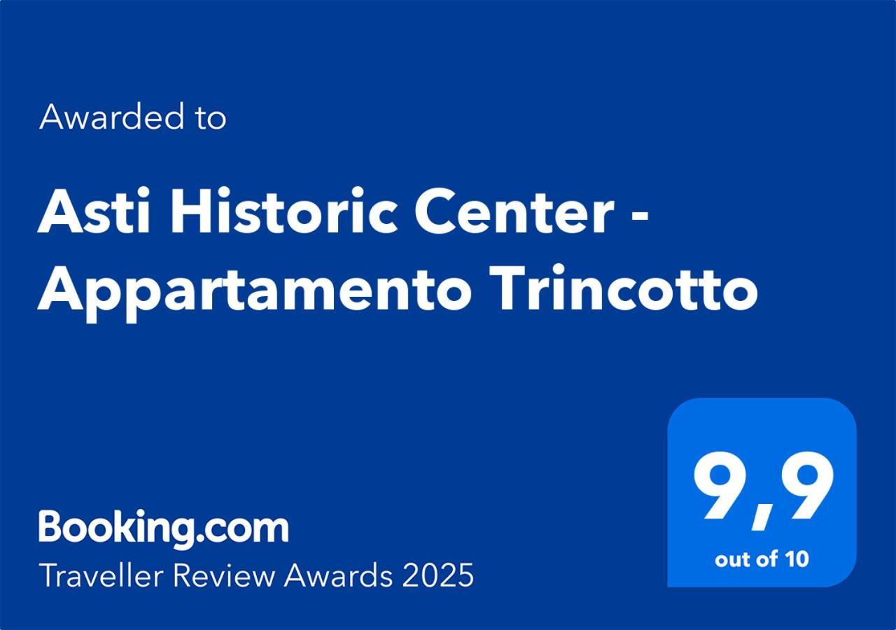 Asti Historic Center - Appartamento Trincotto Exteriör bild